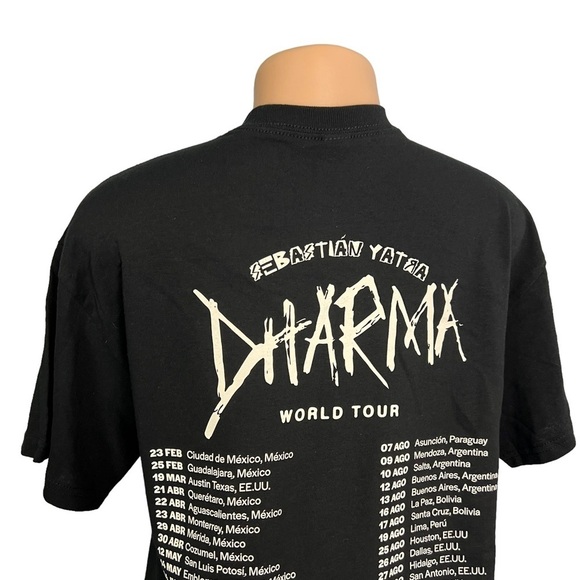 3/$30 🍂 Sebastián Yatra 2022 Dharma World Tour Polaroid Shirt - Picture 7 of 9